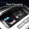 For Jetour X70 Plus 24-25 Wireless Charging Pad Auto Interior Accessories Car Phone Non-slip Charger Mat Silicone Protective Pad
