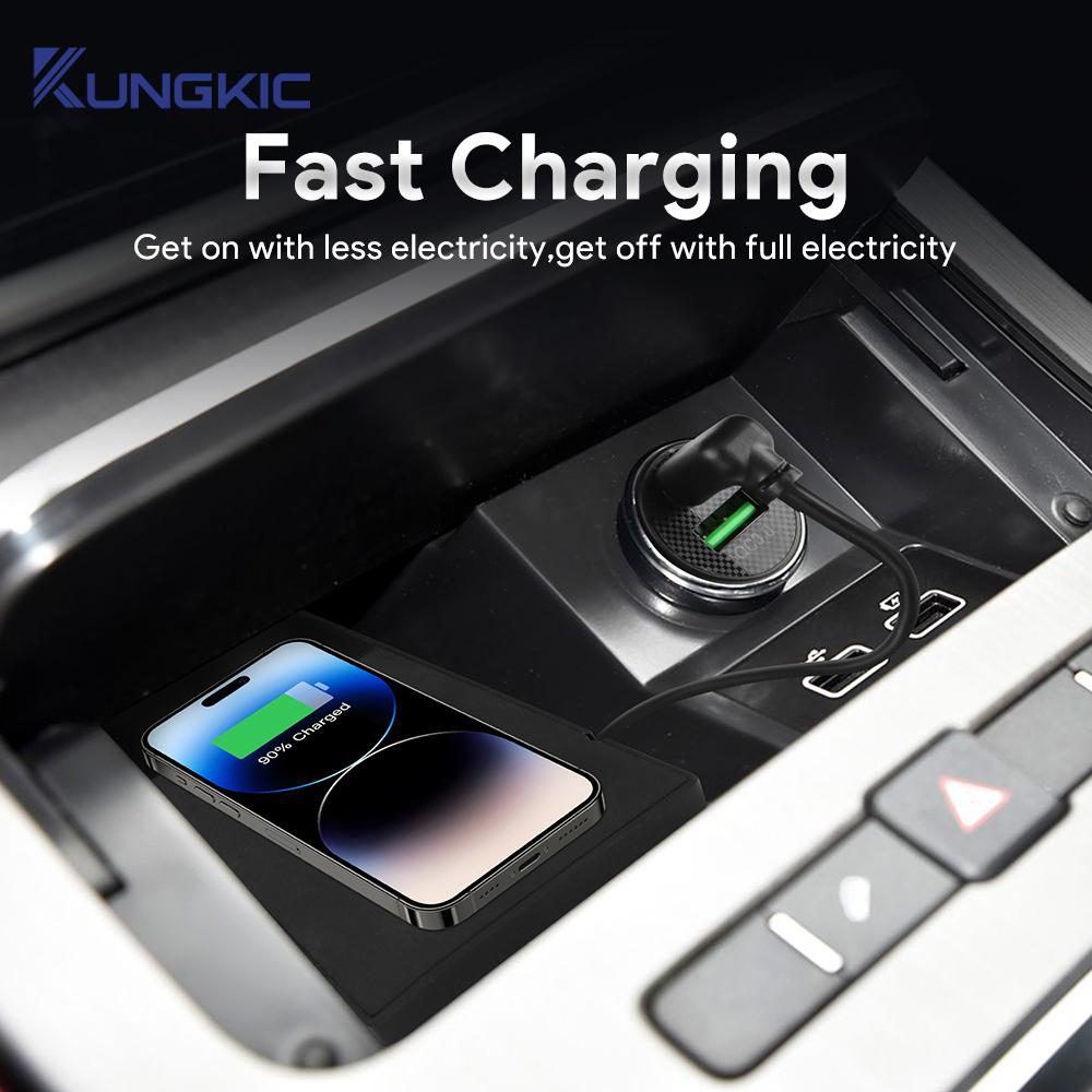 For Jetour X70 Plus 24-25 Wireless Charging Pad Auto Interior Accessories Car Phone Non-slip Charger Mat Silicone Protective Pad
