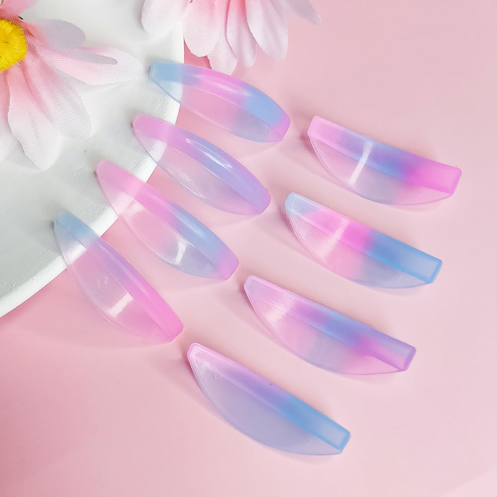 Libeauty Lash Lift Silicone Reusable Lash Perm Size 8 Lash Curling Lash Lifting Ideal for Lifting Eyelashes Pads, Rods, Pairs, Pads, Shield,