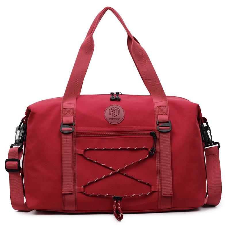 Large Capacity Wet/Dry Separation Fitness Travel Bag - Stylish Portable Handheld & Single Shoulder Crossbody Sports Bag