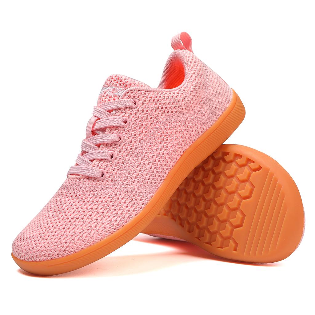 Men's Barefoot Wide Head Box Shoes - Minimalist Barefoot Shoes Women's Scattered Sole Ultra Wide Slip in Walking Shoes for Men