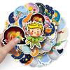 50 Little Prince Cartoon Stickers: Graffiti, Personality Decoration for Phone Cases and Suitcases