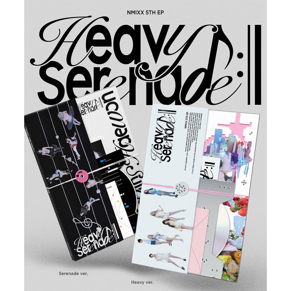 [Pre-Order] NMIXX Heavy Serenade Kpop Album CD Photocard Official Random Version