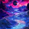 TUGCAY Blacklight Planet and Mountain River Tapestry Galaxy Space Tapestries UV Reactive Fantasy Nature Landscape Tapestry Wall Hanging for Room Home