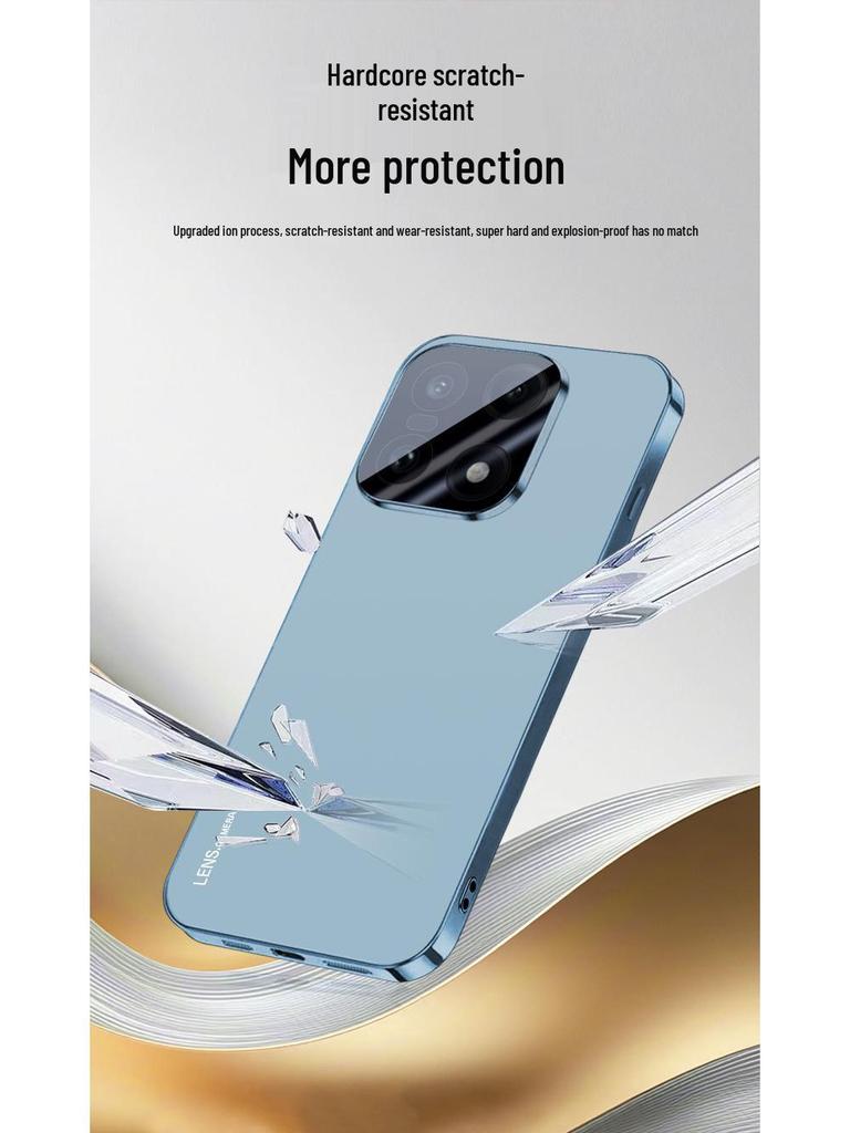 OnePlus 15 Galvanisierte Acryl Handyhülle - Fingerabdruckfest, Sturzsicher, Leicht, Harte Schutzhülle