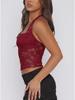 Hohles Spitzen Y2K Crop Top - Damen Sexy Ausgeh-Weste