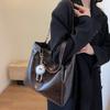 Tote Bag Women's New Genuine Leather Women's Bag Large Capacity Crossbody One-shoulder Hand-held Commuting Bucket Bag