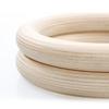 WEZHO Kids' Birch Wood Gymnastic Rings Pull-up Set