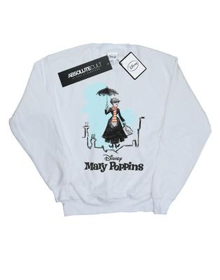 Girls Mary Poppins Rooftop Landing Color Sweatshirt
