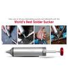 [TL]Solder Sucker No Clog Desoldering Pump For Solder Removing With Replaceable Heat Resistan Silicone Sucking Nozzle
