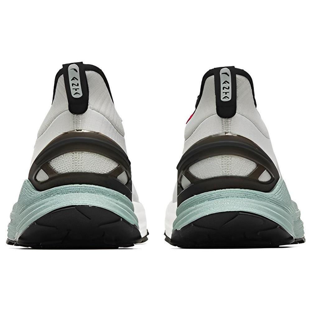 New Anta Gen 3.0 Slip-Resistant Lightweight Rebound Low-Top Running Shoes Men's White Gray Green 112315580-2