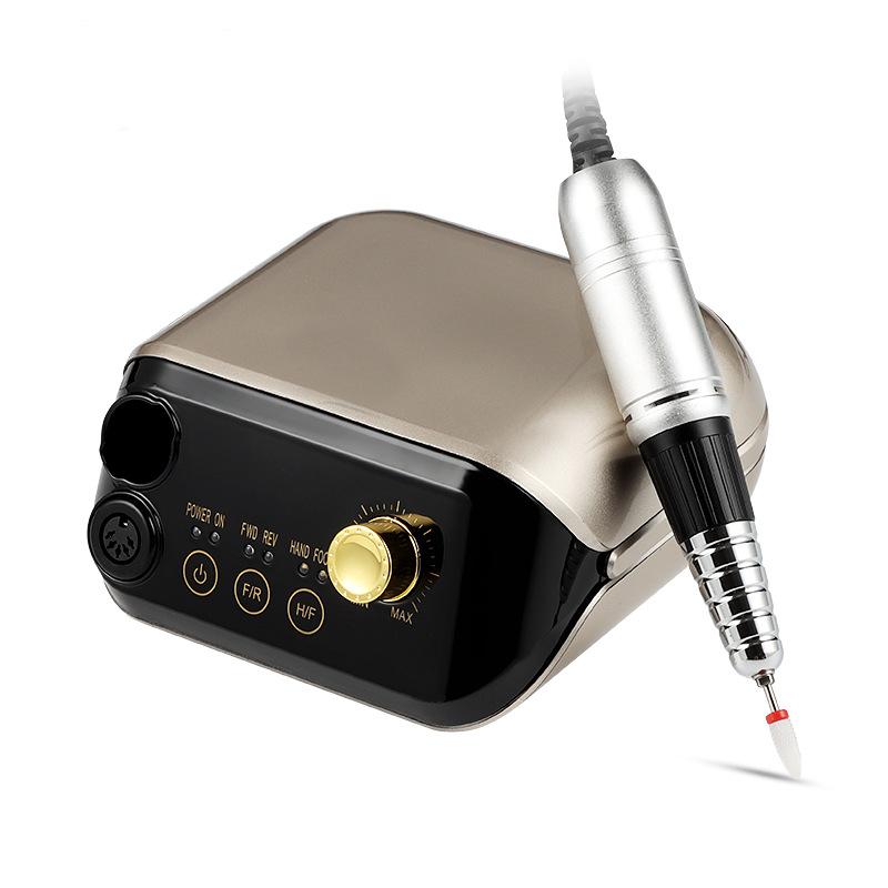 

Маникюрная шлифовальная машинка, полировальная машинка для ногтей, шлифовальная машинка для снятия лака золотой