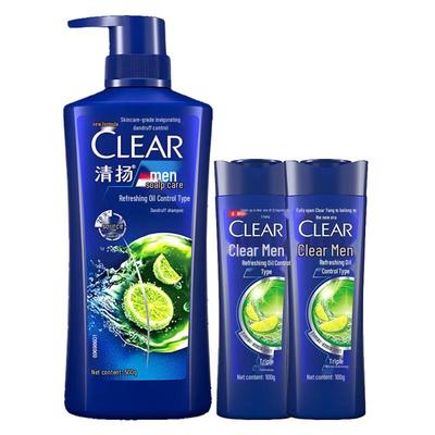 Clear Men Erfrischendes Anti-Schuppen-Shampoo mit Ölregulierung