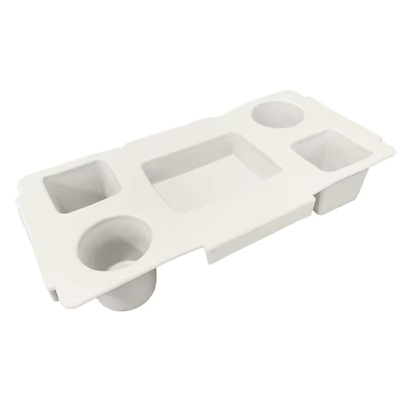 EVA Material Covered Beverage Compartment Tray, Suitable For Bogg Bags, The Best Choice For Outdoor Camping And Beach Travel.