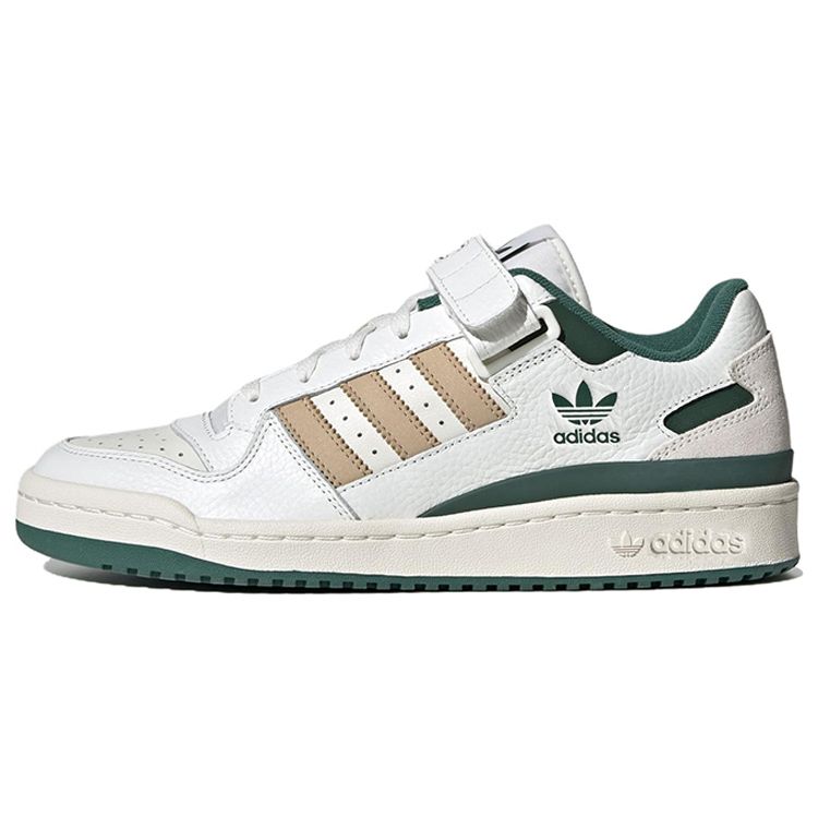 Adidas Originals Forum Low Top Sneakers Unisex Sneakers White Green Brown IE4585