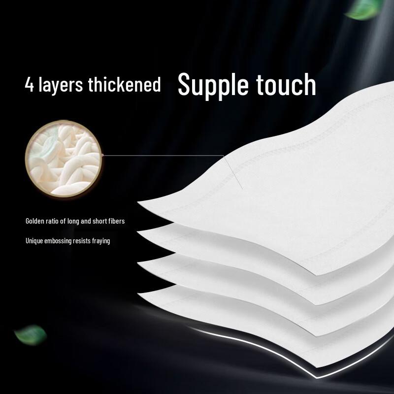 Jierou Black Face 4-Ply Toilet Paper
