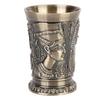 Metal Metal Wine Cup Mini Embossed Mini Cup Wine Glasses Egypt Style Goblet  Wedding Celebration