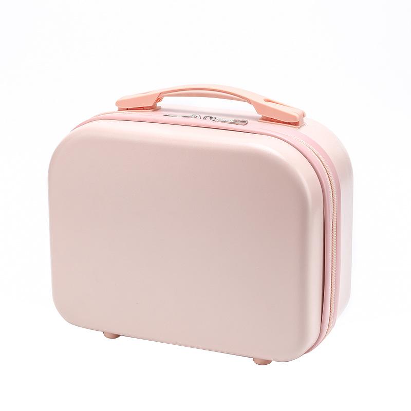 Compact 14-Inch Handheld Makeup Case - Lightweight, Stylish Travel Storage Box