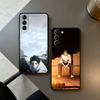 Okkotsu Yuta Jujutsu Kaisen Phone Case For Samsung S25,24,23,22,30,21,10,9,Ultra,Plus,Lite,FE,4,5 G Soft Black Case