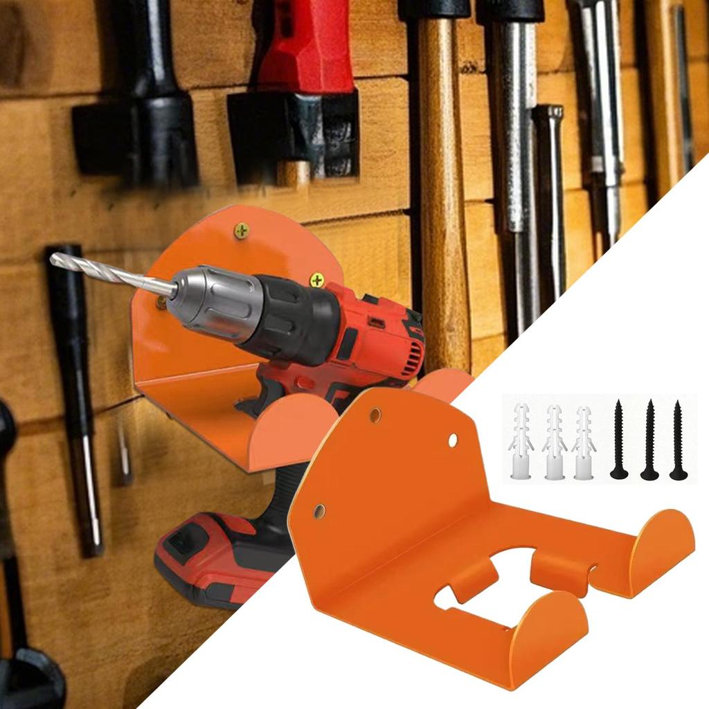 Wall Mounted Weeds Trimmer Rack Heavyduty Garden Power Tool Hanger Steel Weeds Whacker Holder for Grass Trimmer Garden Tool