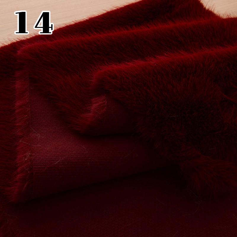50*180cm Thicken High-end Simulation Fox Fur Fabric Fluffy Artificial Fur Fabric Diy Fur Clothing Fursuit Fur Collar Vest Scarf