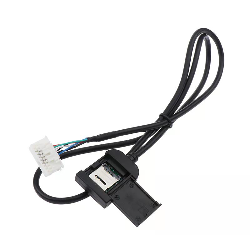 1Pc-5Pcs Sim Card Slot Adapter ForAndroid Radio Multimedia Gps 4G 20pin Cable Connector Car Accsesories Wires Replancement Part