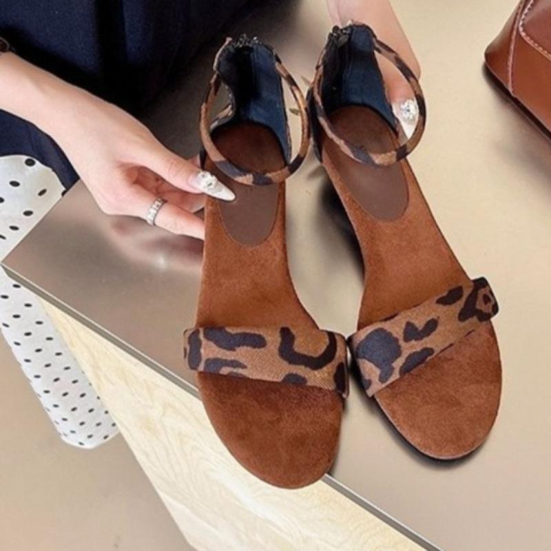 Fashion New Summer Light-mouthed Sexy One-belt High-heeled Shoes for Women To Wear Outside Temperament Open-toe Sandals and Slippers