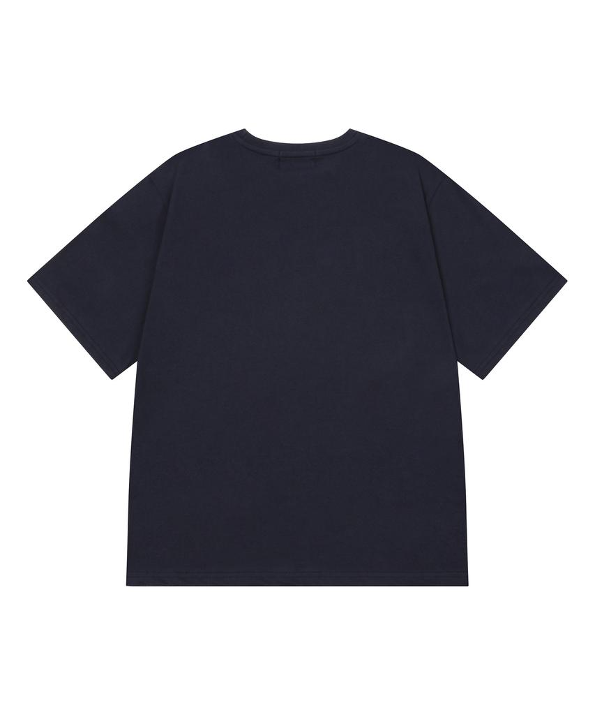 MUCENT Essential Lettering Short Sleeve T-Shirt (5 Colors)