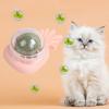 Cat Catnip Toys Ball Treats Healthy Cat Candy Licking Snacks Promote Digestion Rotatable Natural Interactive for Teeth Cleaning