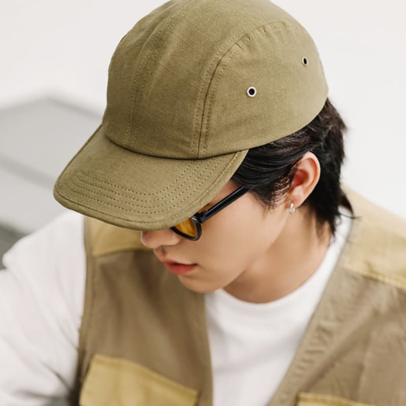 LOOKING4U The Cap Outdoor 5-Panel Camp Cap Khaki