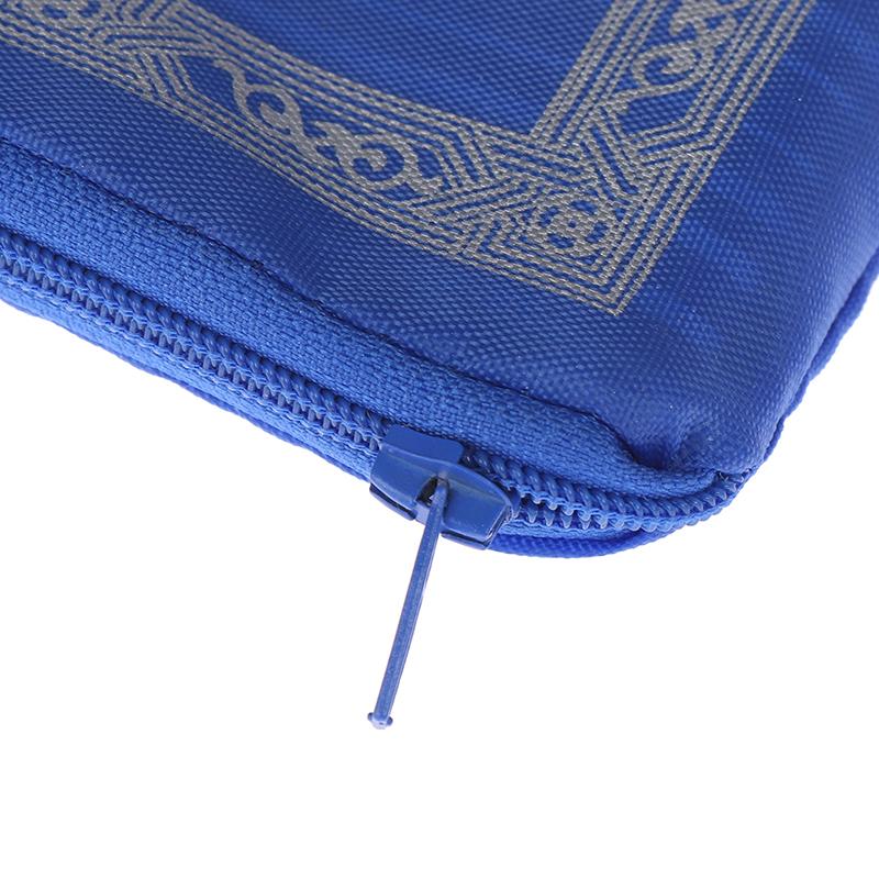Muslim Prayer Rug Portable Braided Mat With Compass In Pouch Travel Mat 100*60Cm