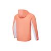 Li Ning Logo Letter Print Color Block Lightweight Sun Protection Jacket Unisex Jackets Fluorescent-Orange AFDT159-3