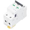 2P Miniature Circuit Breaker DIN Rail Mount Low Voltage Overload Protection Switch 400V 20A
