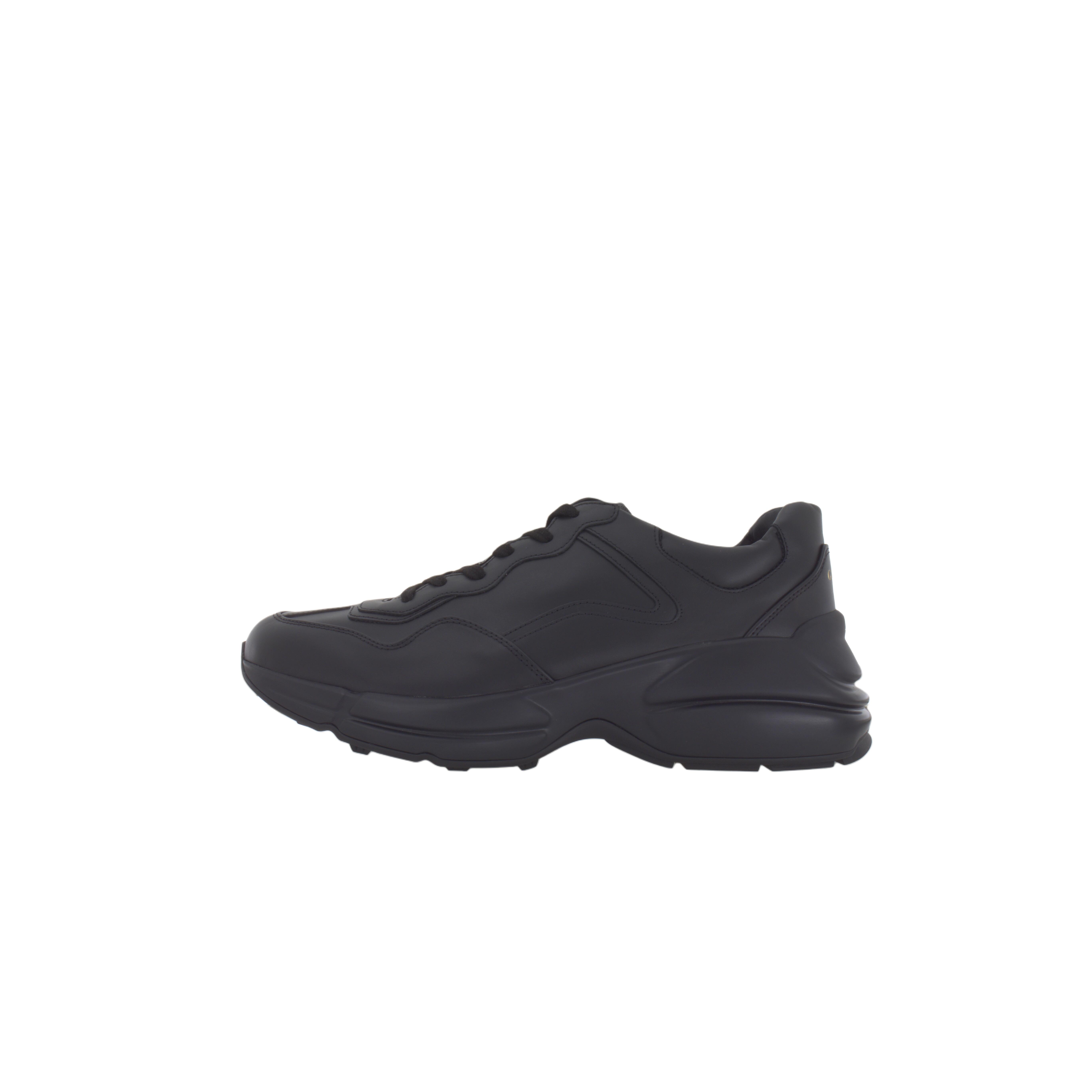 Gucci Womens Rhyton `Triple Black` (women`s