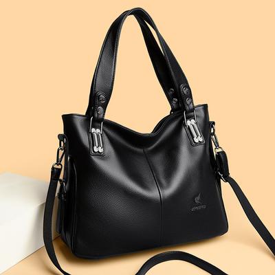 Neue europäische und amerikanische Mode Damen Schultertasche Große Kapazität Handheld Crossbody Damen Tasche