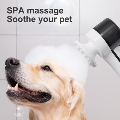 Hundebadebürste, automatische Haustier-Shampoo-Bürste, Blasenmacher, Haustier-Wasch-Duschbürste zum Baden von kurz- und langhaarigen Haustieren