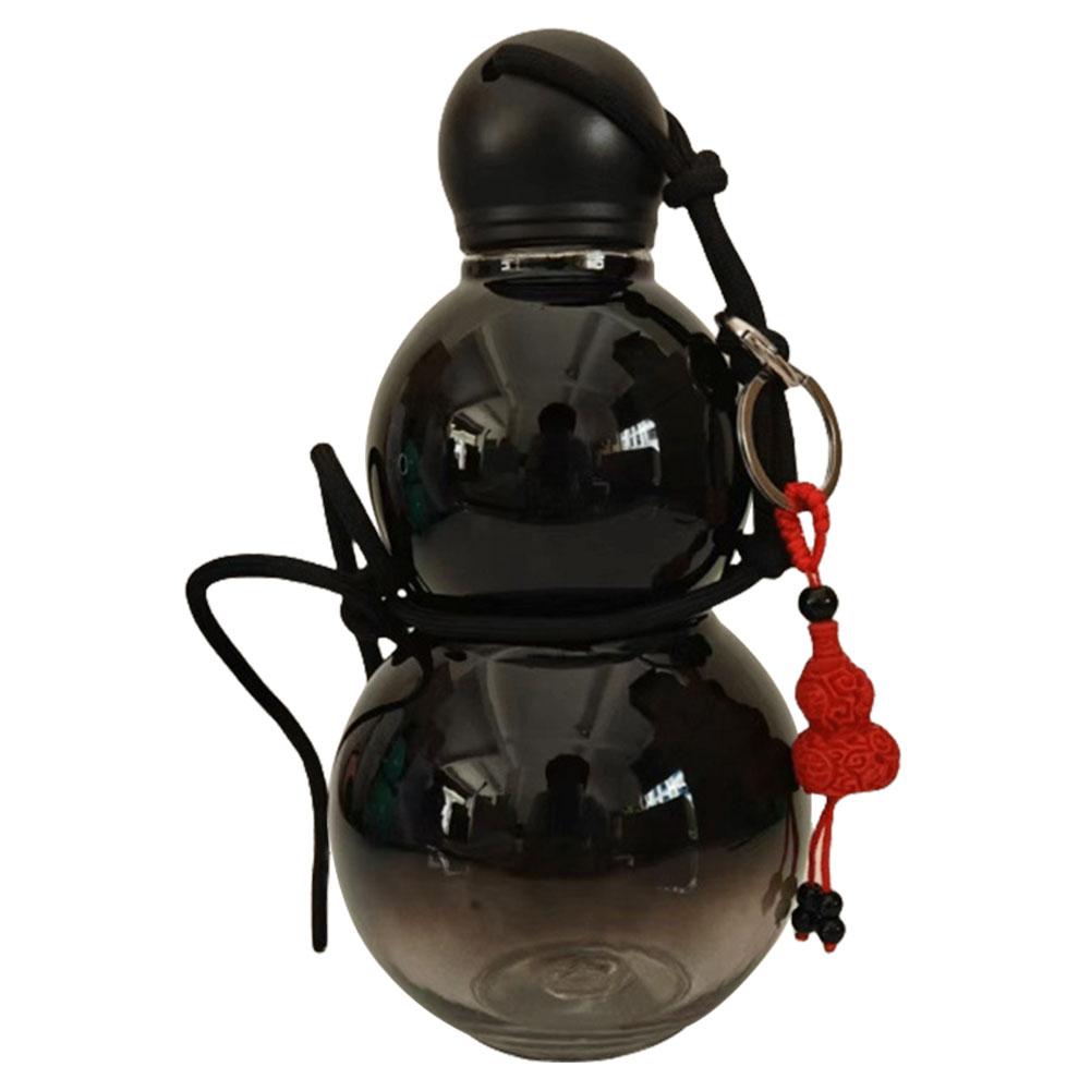 2025 New 800ML Large Capacity Wine Bottle PC Creative Water Kettle Sports Vintage Chinese Retro-Inspired Gourd Water Bottle