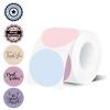Gradient Laser Thermal Label Paper for Phomemo M220/M221/M120 - 50mm Round
