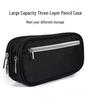 Three-Layer Large Capacity Multi-Functional Pencil Case for Primary School Students
