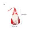 1PC Christmas Supplies Plush Ornament Hanging Santa Snowman Decoration Set Christmas Decorations 2025 Random style