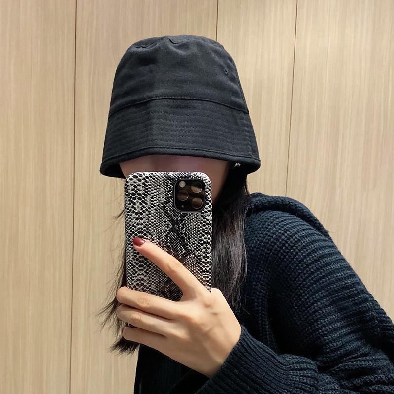 Solid Retro Chic Color Fisherman Hat For Women Casual Satin Plain Bucket Hat