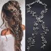 Bandeau de Mariage 35Cm Perle Accessoires Cheveux Mariée Coiffe Décorative