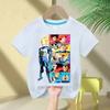 Dragon Ball T Shirt Bambini Tops Tee Anime Figure Son Goku Super Saiyan T-shirt Ragazzi T-shirt Bambini Vestiti Estate Manica Corta