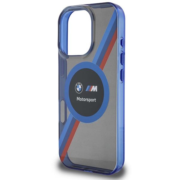 BMW Bmhmp16L23Htpuk Iphone 16 Pro 6.3   Black Hardcase Motorsport Iml Circle Magsafe