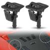 Quick Connect Washer Jet Nozzle Heavy Duty Plastic Corrosion Resistant Windshield Nozzles 55156728AB for Automotives Use