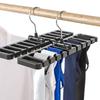 Creative Multi-functional Belt Storage Rack Tie Belt Hanger Wardrobe Belt Rotating Organizer Rack Scarf Hanger Home Closet