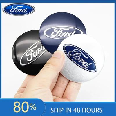 Adesivo per Auto 2026 Ford 2025 Caldo 4 pezzi 56/60/65 mm Accessori Decorativi per Esterno Auto Adesivi Coprimozzo Ruota Accessori Per