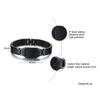 Vnox Personalisierbare Stilvolle Skorpion Kreuz Schild Bilder Kettenarmbänder für Herren mit Einzigartiger Kohlefaser Personalisierter Schmuck Geschenke für Ihn