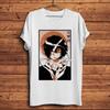 Bungo Stray Dogs Dazai Osamu Funny Anime Tshirt,Men White Casual Short Sleeve T-Shirt,Unisex Te