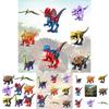 Small Dinosaur Night Light Colorful Jurassic Bagged Dinosaur Assembly Building Blocks Intelligence Toy